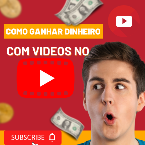 Imagem de capa para o Ebook GANHE DINHEIRO COM VIDEOS NO YOU TUBE