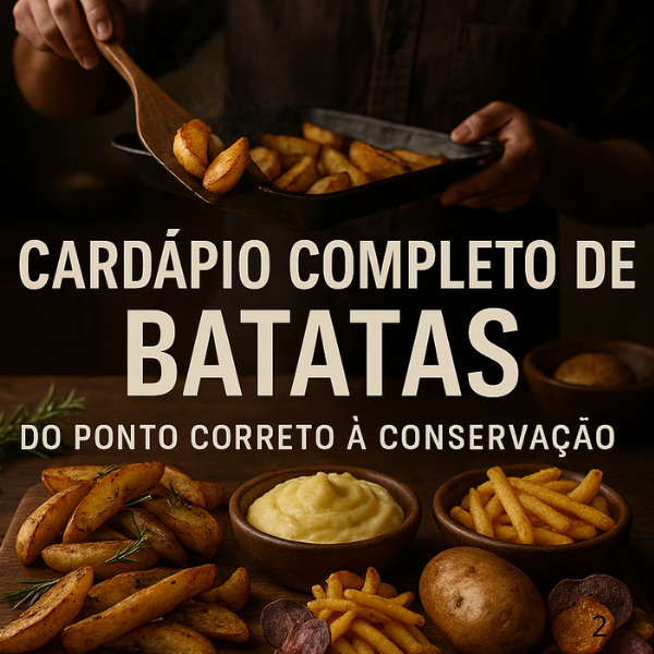 Guia de Cardápio Completo de Batatas: Do Ponto Correto à Conservação
