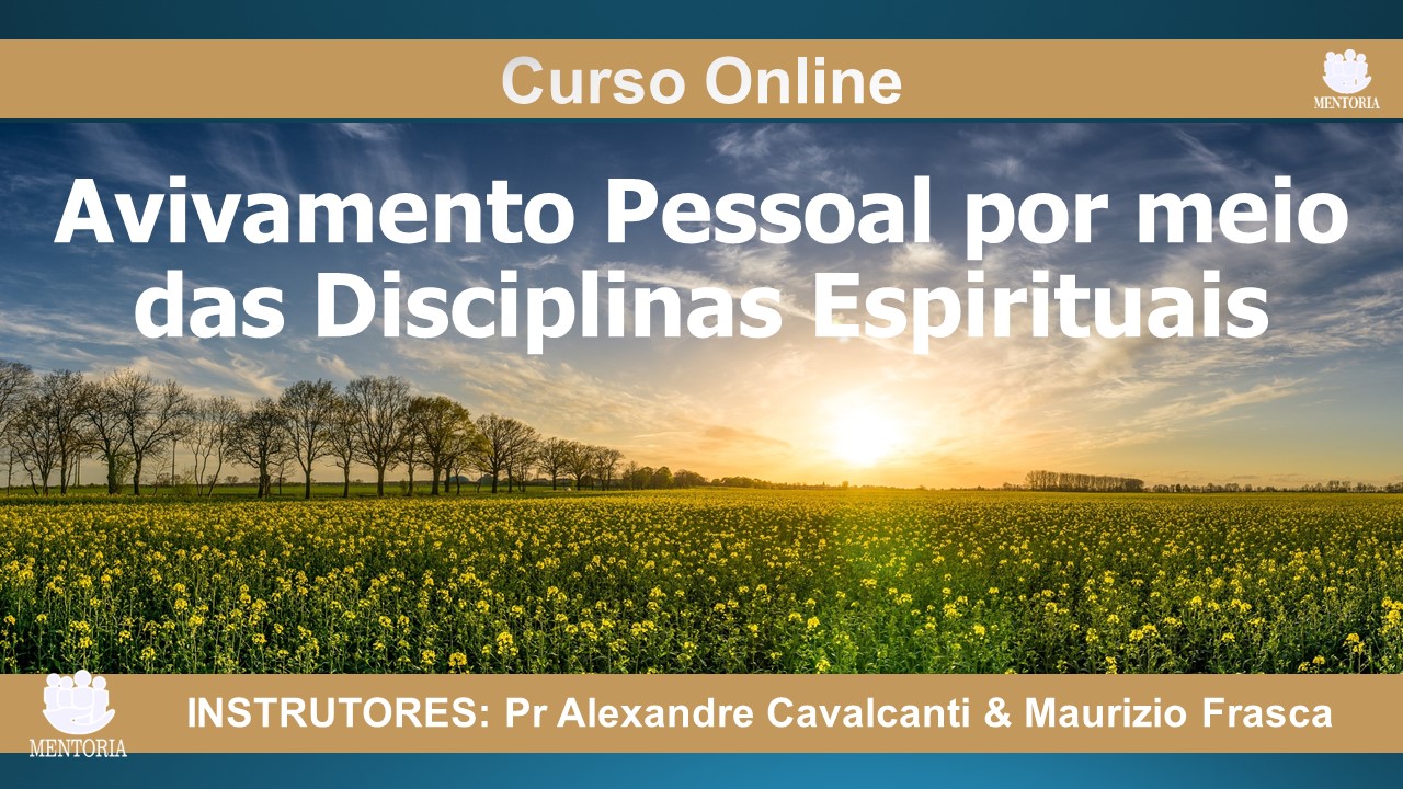 Imagem de capa para o Curso online Curso de Avivamento Pessoal 