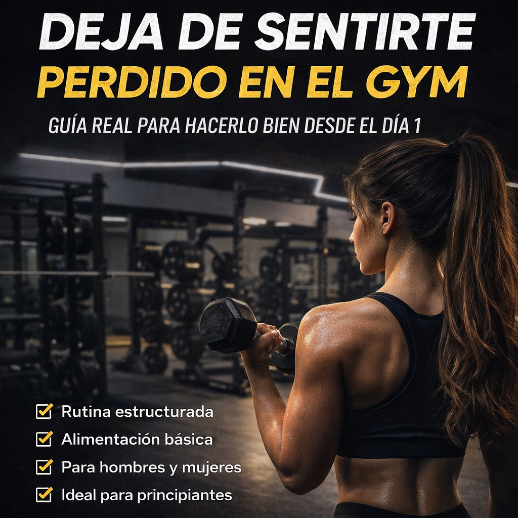 Deja de sentirte perdido en el Gym: Guía real y clara para hacerlo ...