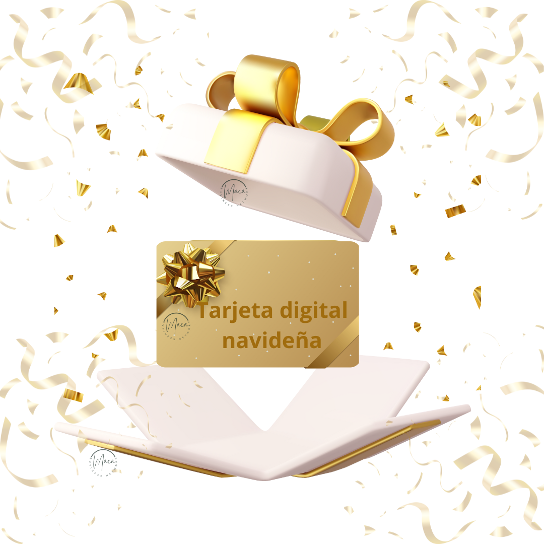 Pack de Tarjetas Digitales Navideñas Premium Español Clásica. - Mac...