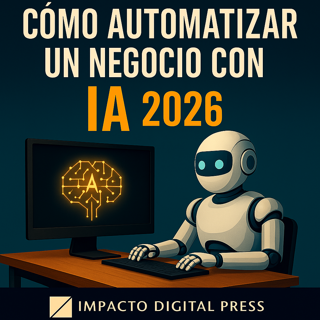 Cómo Automatizar un Negocio con IA en 2026 - IMPACTO DIGITAL PRESS ...