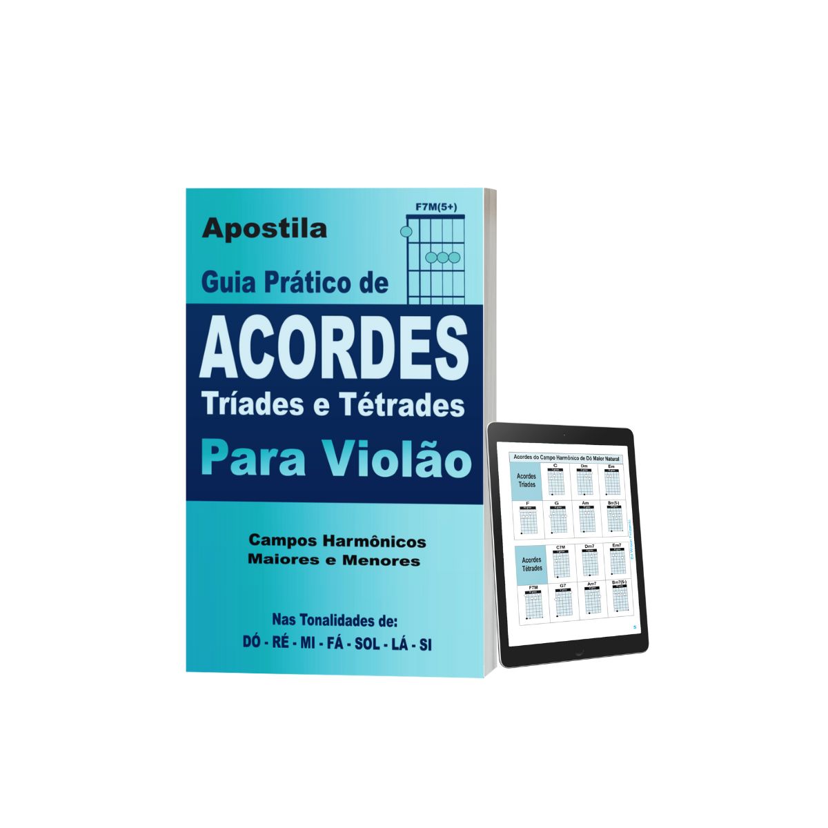 Guia Prático De Acordes ( Ebook ) Método Para Violão