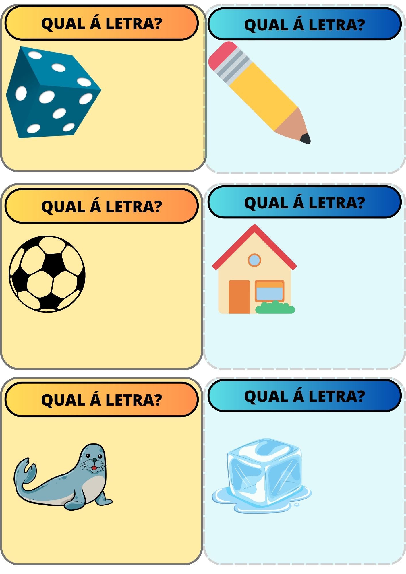 QUAL É A LETRA? - CANALESCOLAR | Hotmart