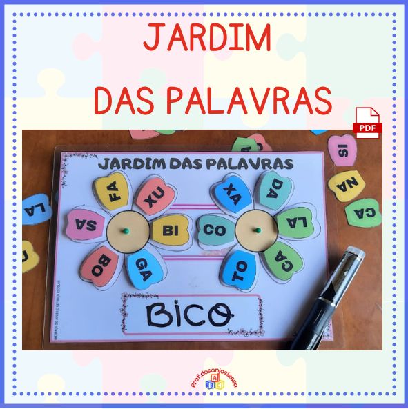 JARDIM DAS PALAVRAS - Prof.Dosanjoslessa | Hotmart