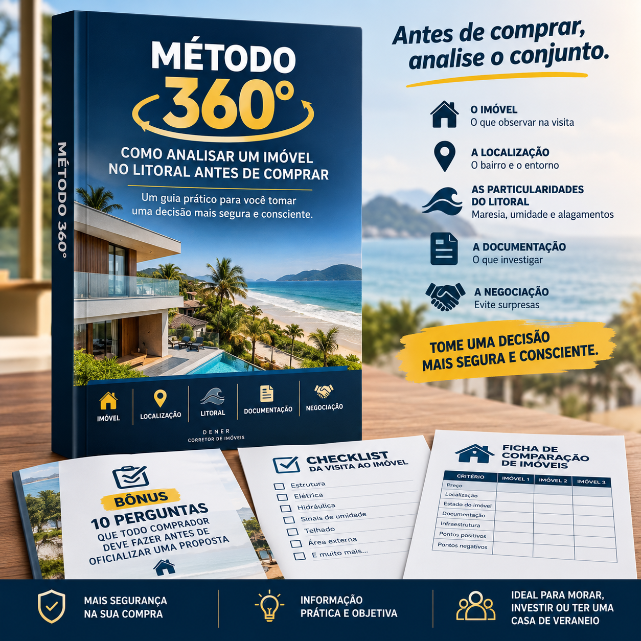 O Método 360° para analisar um imóvel no litoral antes de comprar