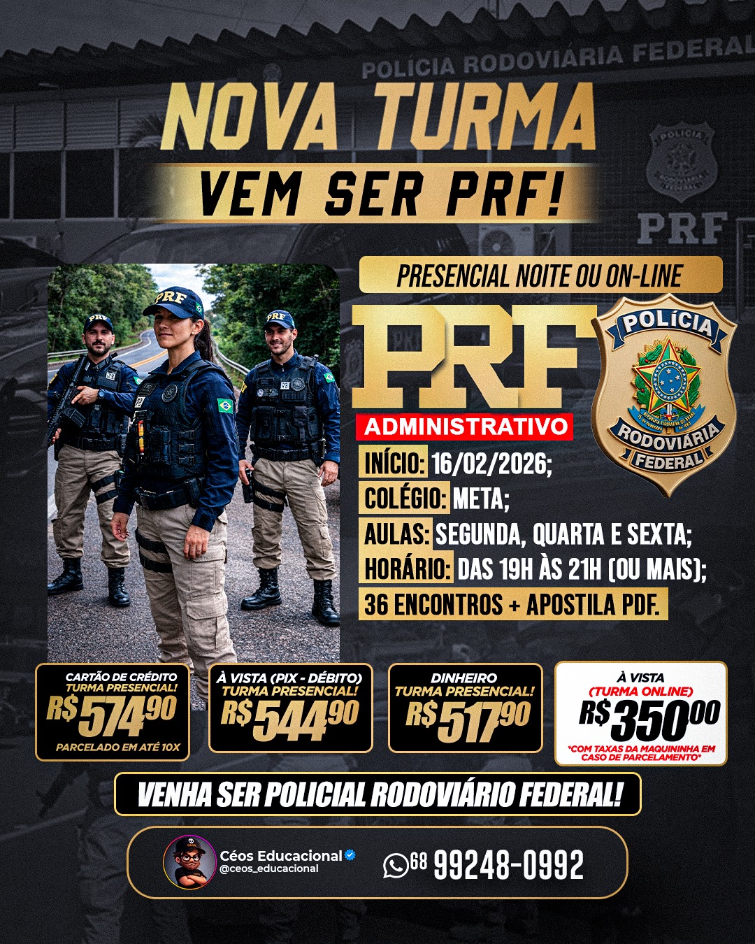 Agente Administrativo Polícia Rodoviária Federal (PRF) - Neurilan ...