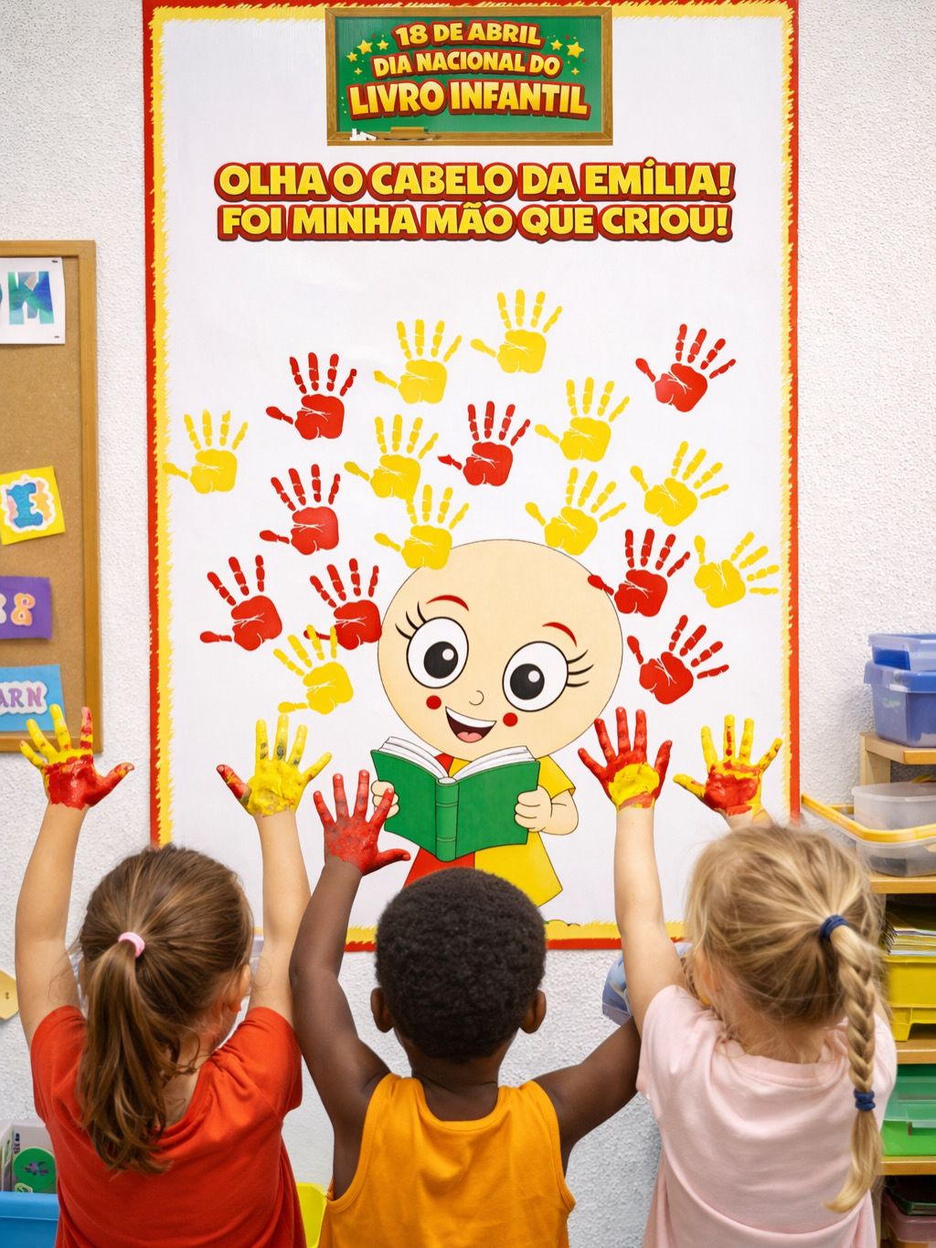 ATIVIDADE LÚDICA PARA O DIA DO LIVRO INFANTIL! - Reny | Hotmart