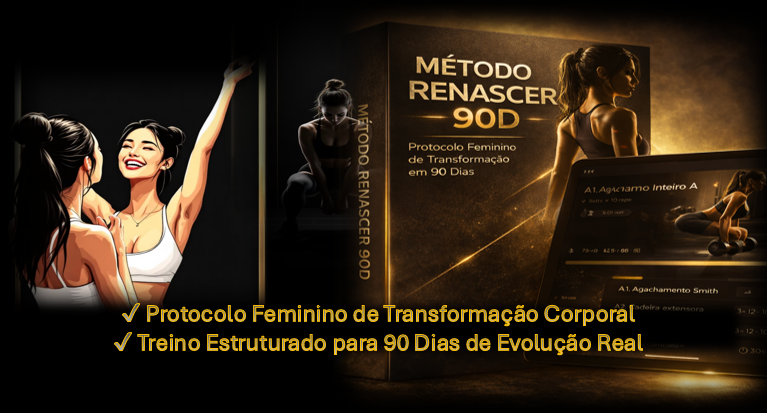 Método Renascer 90D – Transformação Corporal Feminina em 3 Fases