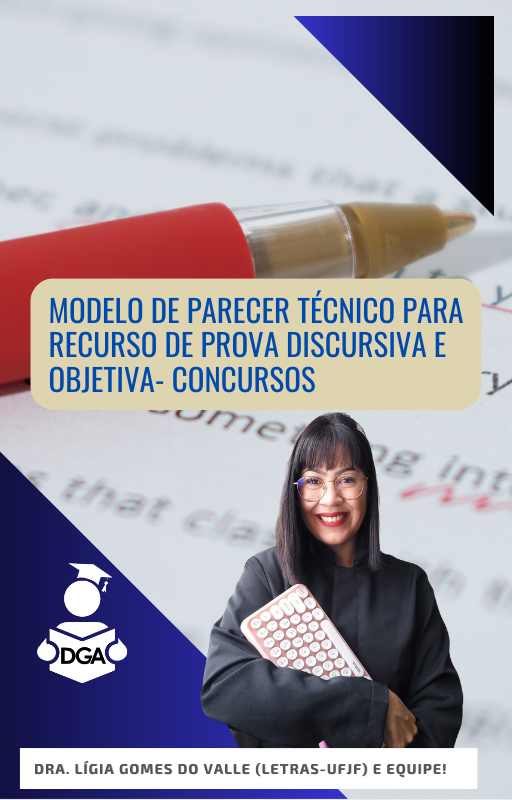 Modelo de Parecer técnico para recurso de prova objetiva e discursiva - Concursos