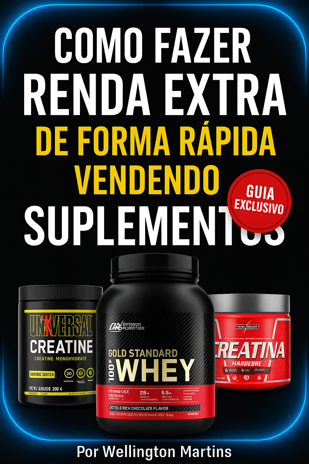 COMO FAZER RENDA EXTRA DE FORMA RÁPIDA VENDENDO SUPLEMENTOS | Hotmart