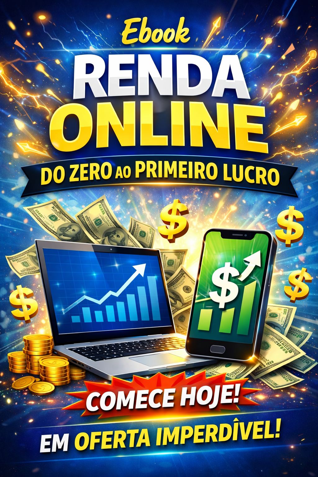 Ebook – Renda Online do Zero ao Primeiro Lucro - Jose Matheus Tavei...