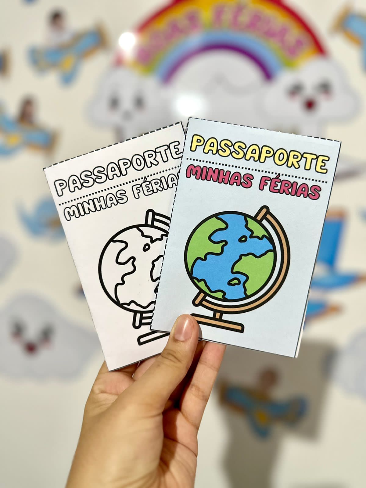 Kit Férias - (Passaporte minhas férias)