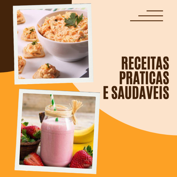 Lanches Saudáveis e Práticos de fazer
