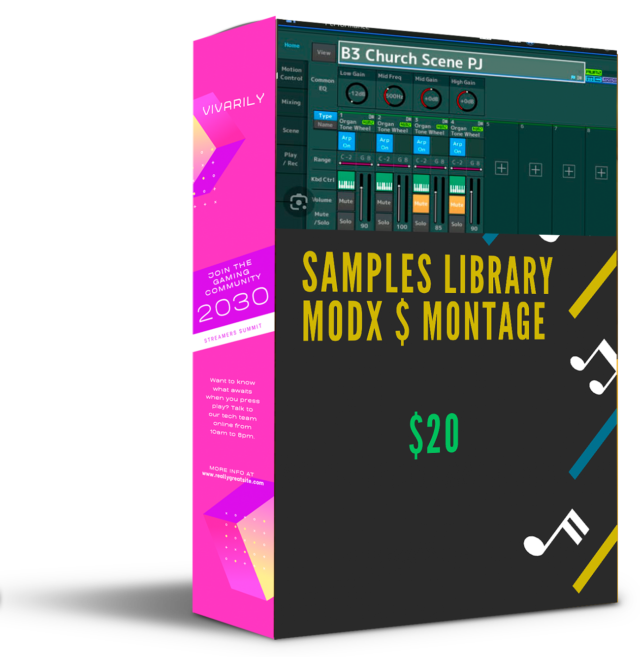 library samples Modx & montage jean ricot simon Hotmart