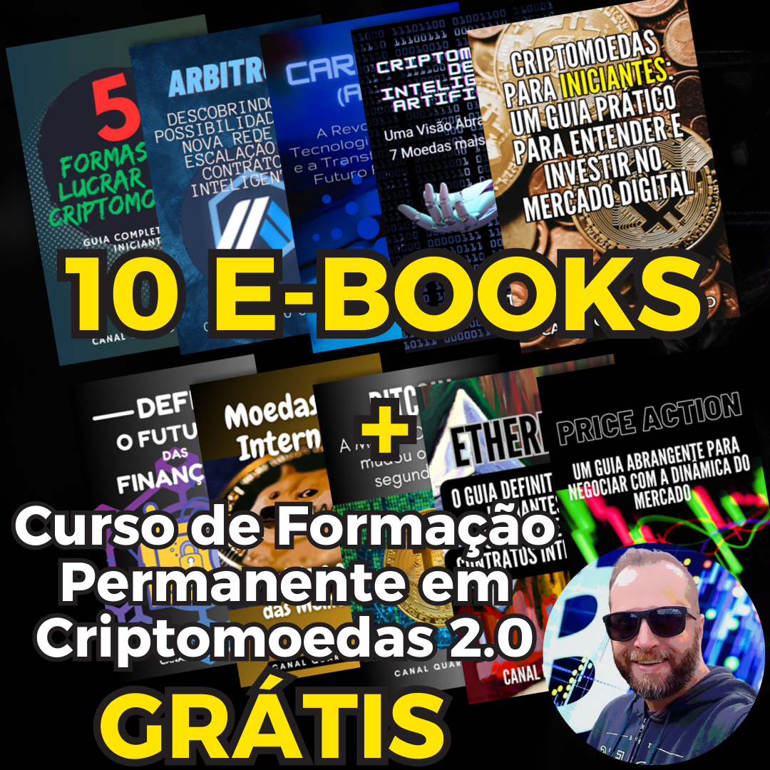 Pacote de 10 E-books + Acesso grátis e exclusivo ao Curso de Formaç...