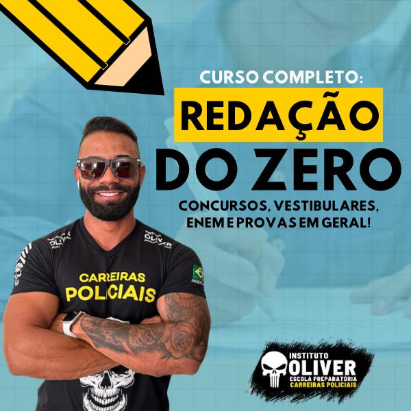 Imagem de capa para o Curso online 📝 Preparatório Completo Curso Redação do ZERO📝- Instituto Óliver 