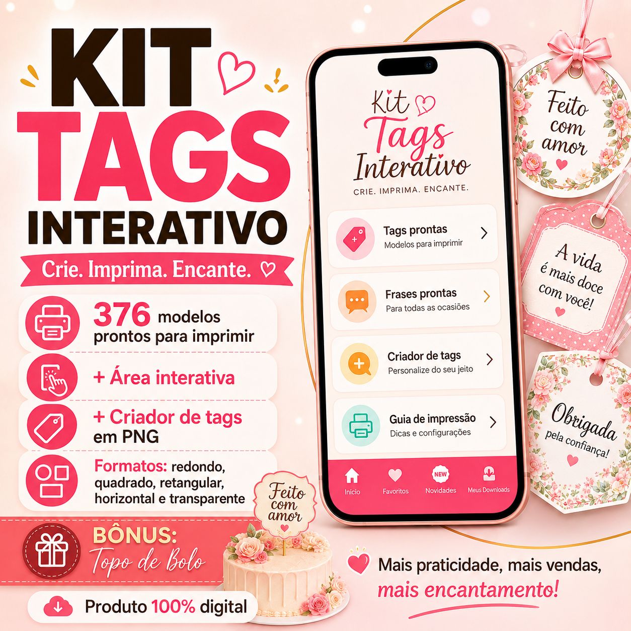Criador de Tags em PNG