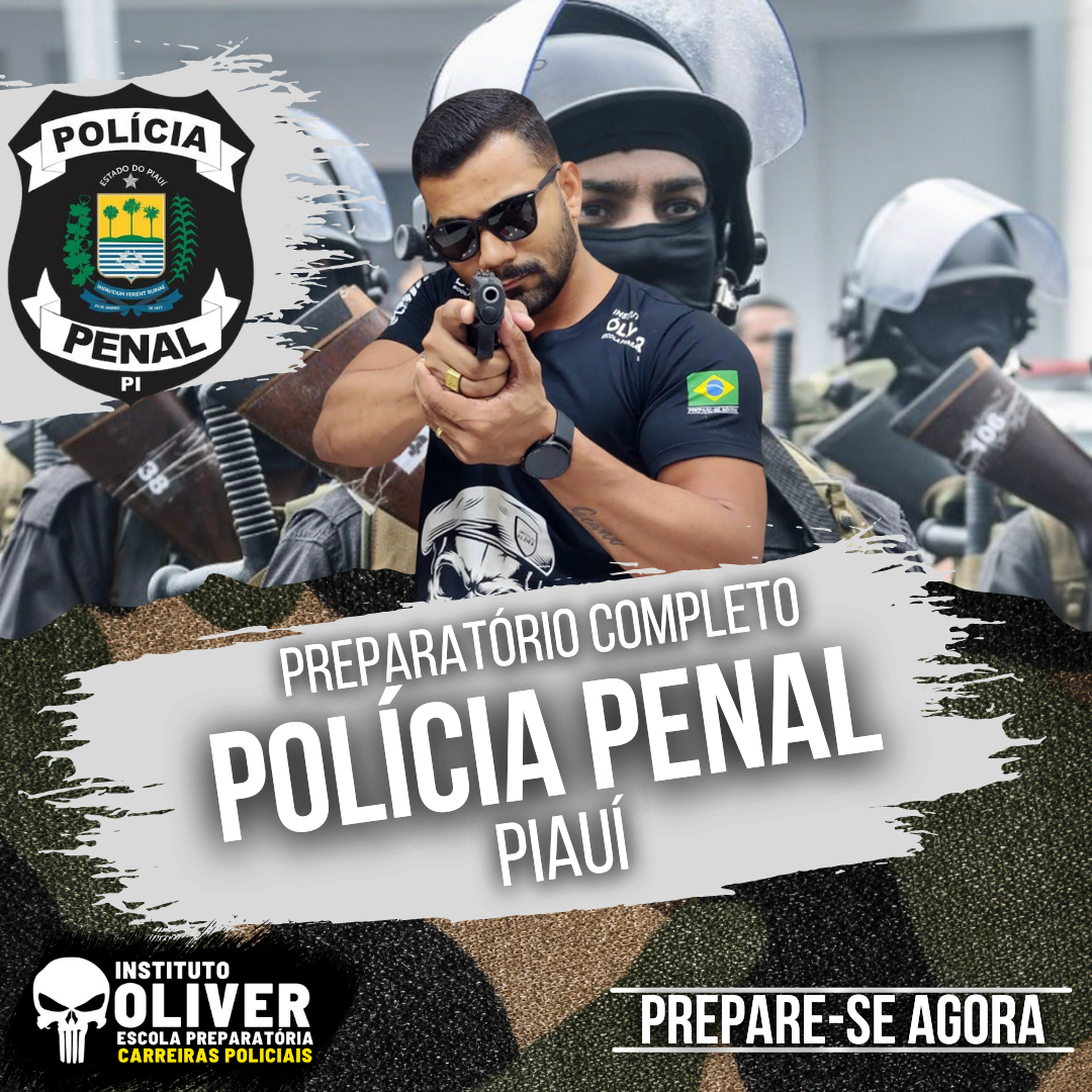 Imagem de capa para o Curso online 👮‍♂️Preparatório Completo POLÍCIA PENAL do Piauí  👮‍♂️ PP-PI - Instituto Óliver 