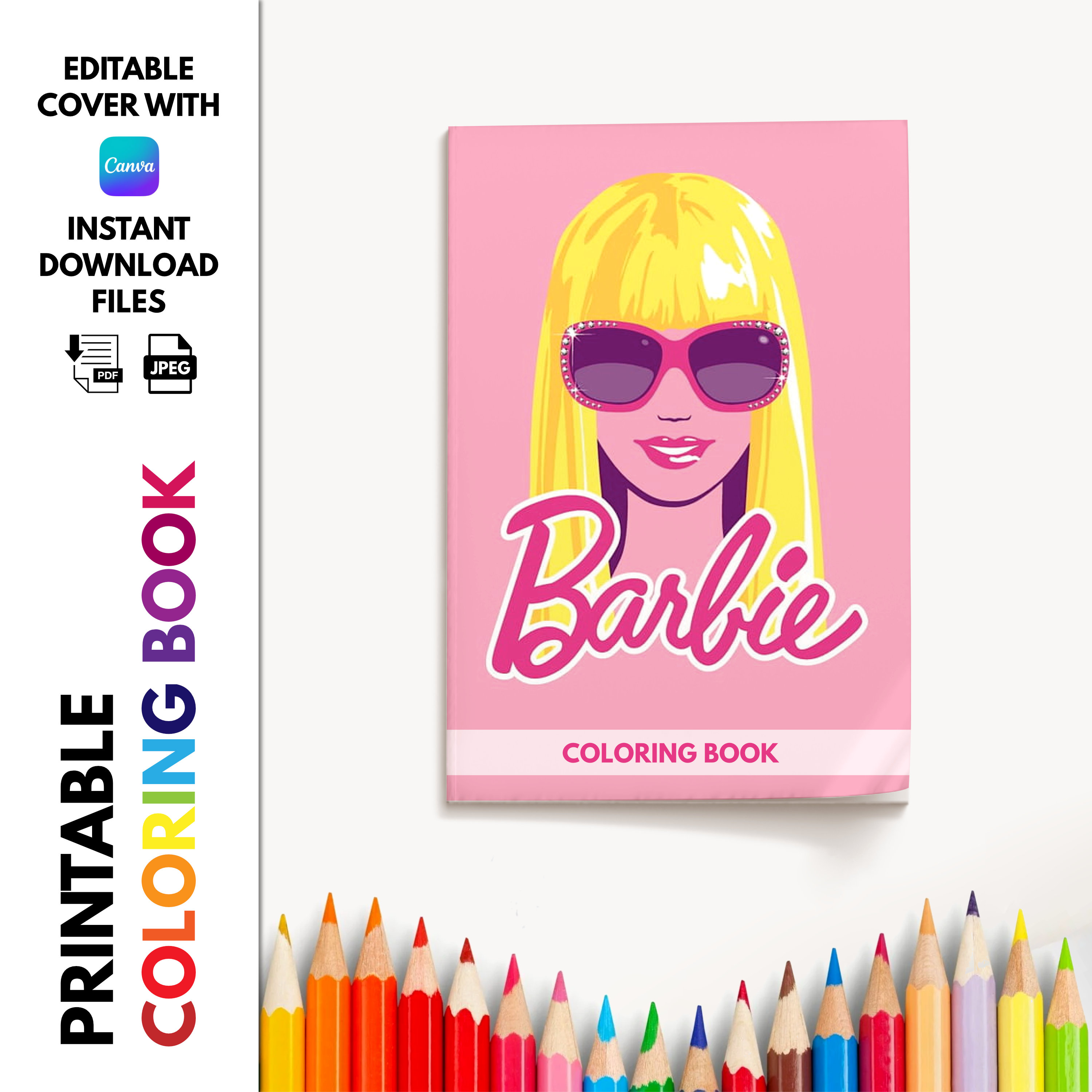 Barbie 20 Coloring Pages barbie printable Coloring Book André