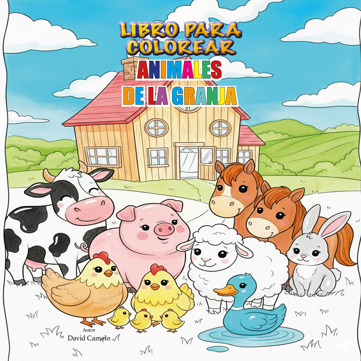 Libro para Colorear Animales de la Granja | Hotmart