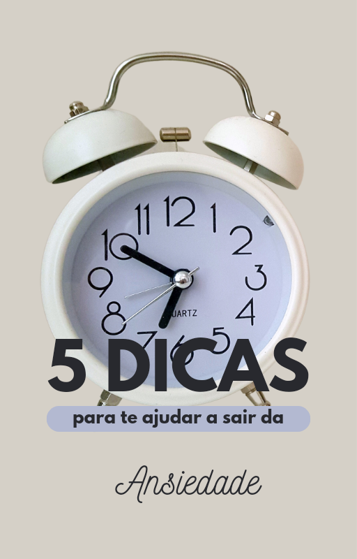 5 maneiras de controlar a ansiedade