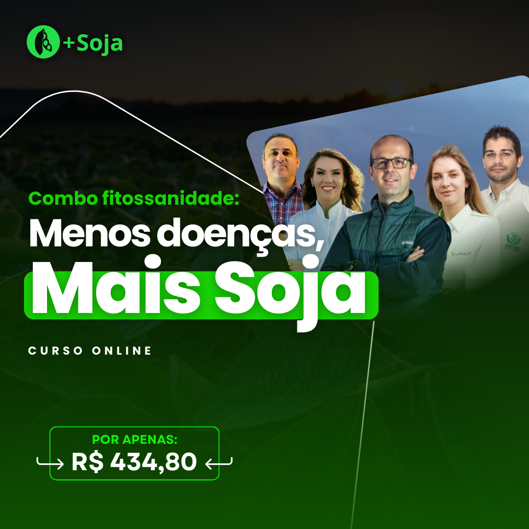 Combo fitossanidade: Menos doenças, Mais soja - Mais Soja | Hotmart
