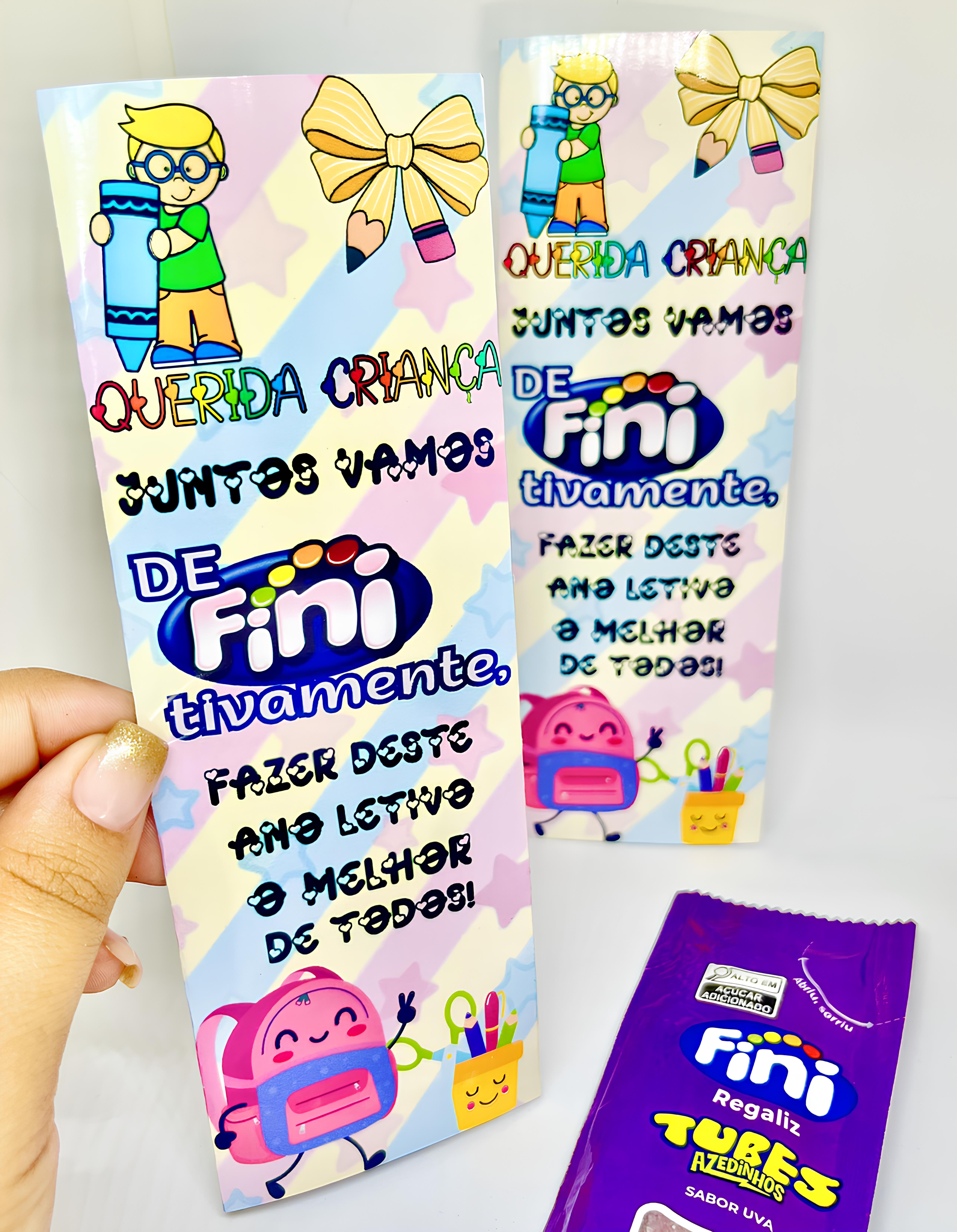 LEMBRANCINHA FINI 1 DIA DE AULA