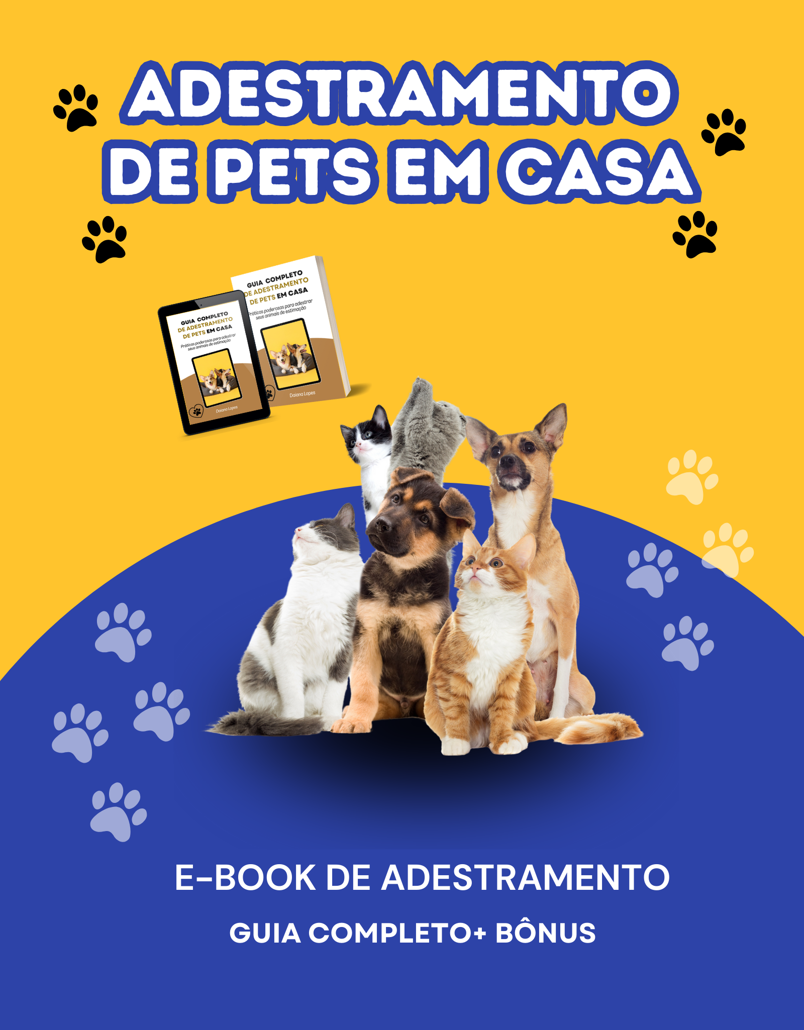 Guia completo de adestramento de pets em casa