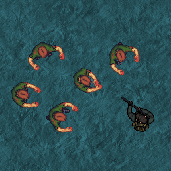 Construct 2 - Top Down Shooter