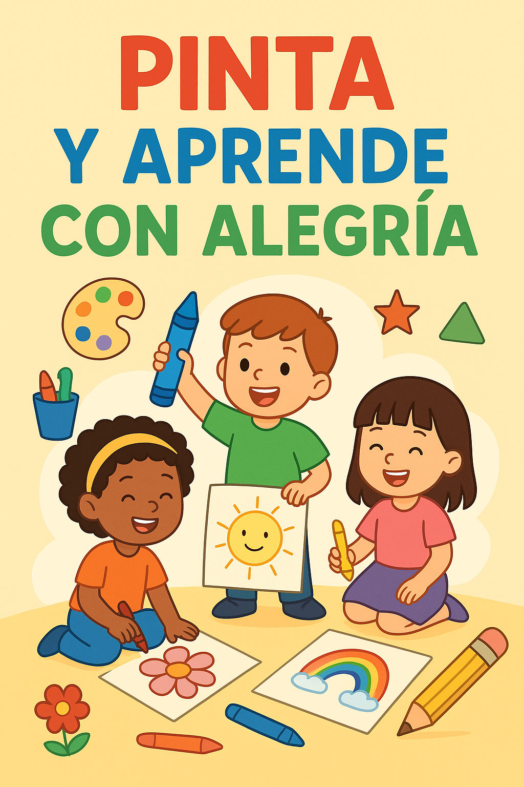 Cuadernillo Educativo: Aprende y Pinta con Alegría