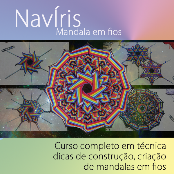 Curso Navíris Mandala em fios