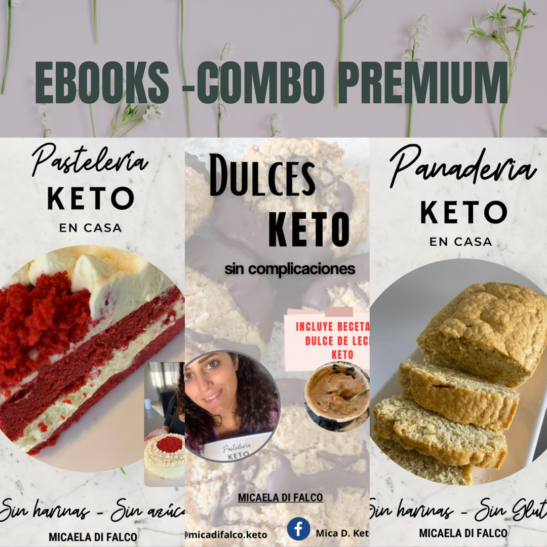 SUPER COMBO PREMIUM KETO - Micaela Luján Di Falco | Hotmart