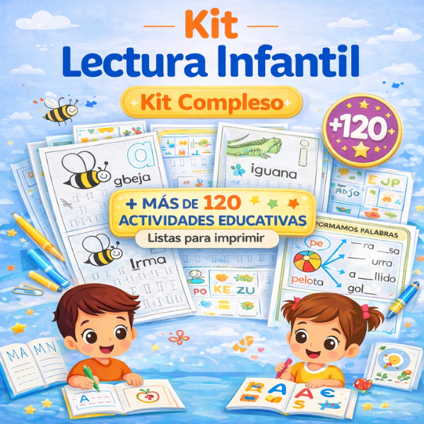 Kit Lectura Infantil - kit completo