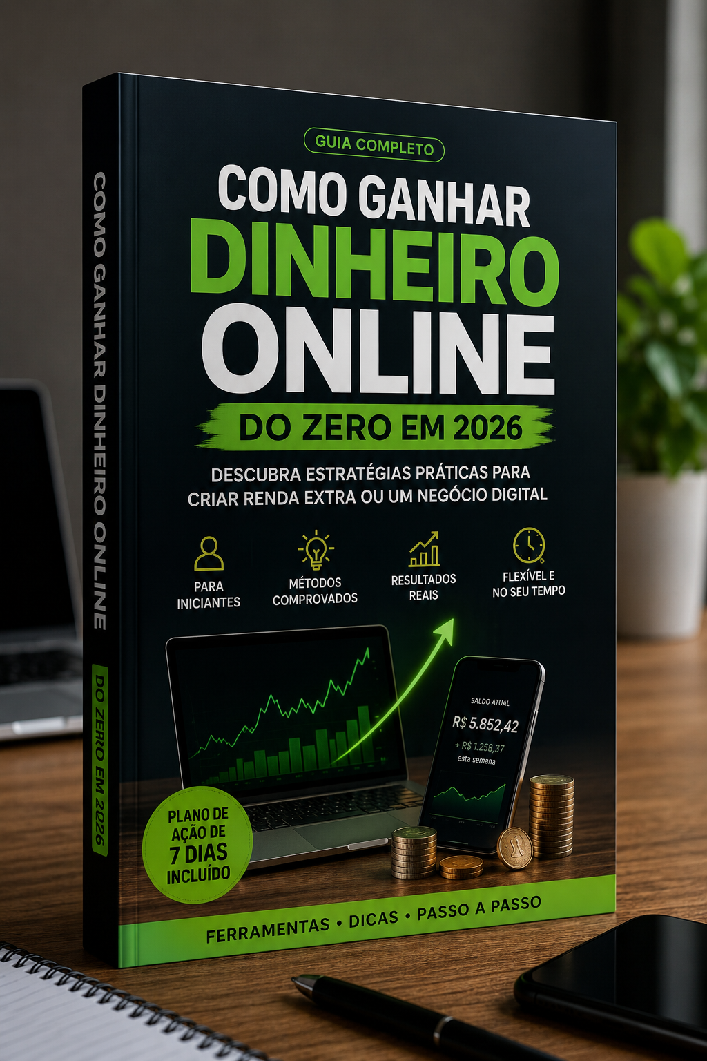 COMO GANHAR DINHEIRO ONLINE DO ZERO EM 2026