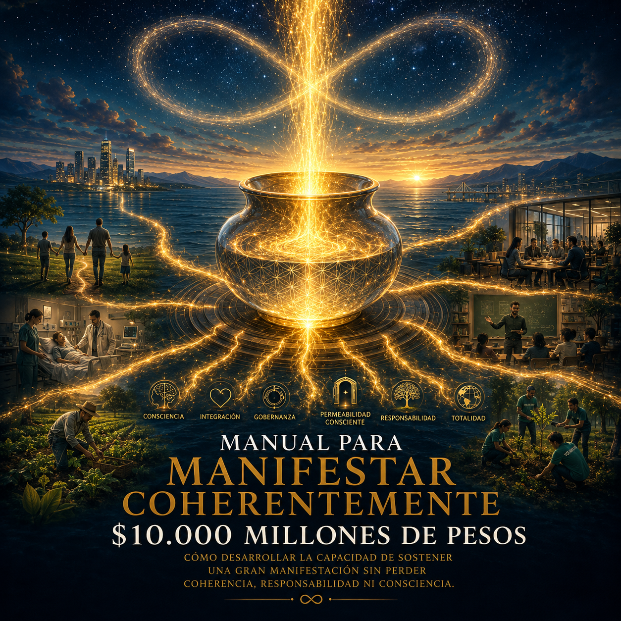 Portada del ebook Manual Para Manifestar Coherentemente