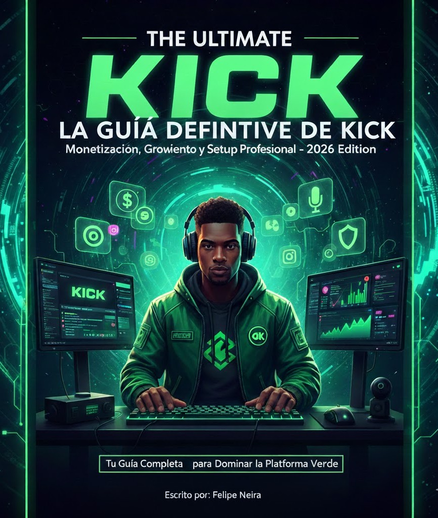 Código Kick 2026: La Guía Definitiva de Crecimiento y Monetización ...