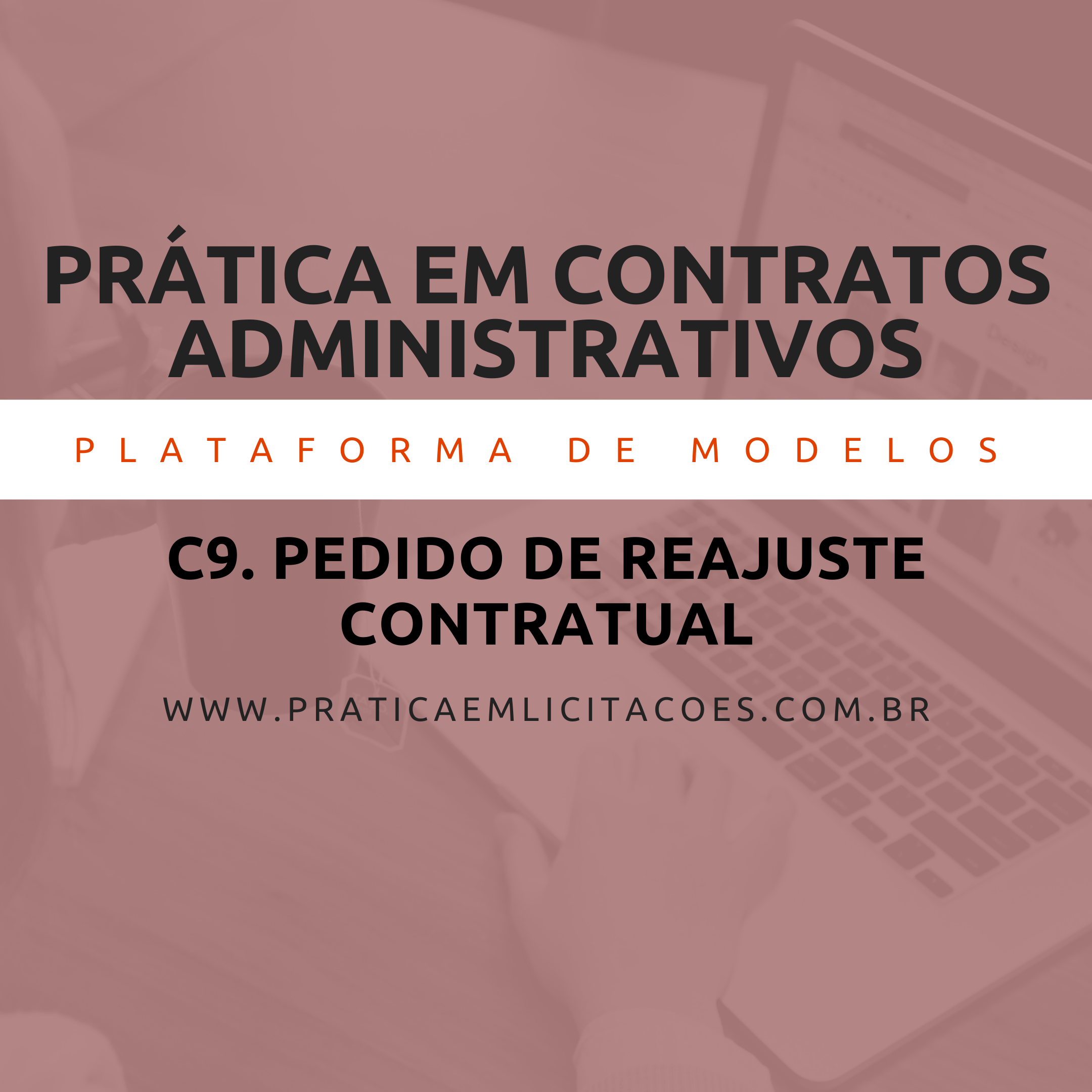 Imagem de capa para o Ebook C9 MU. Pedido de reajuste contratual