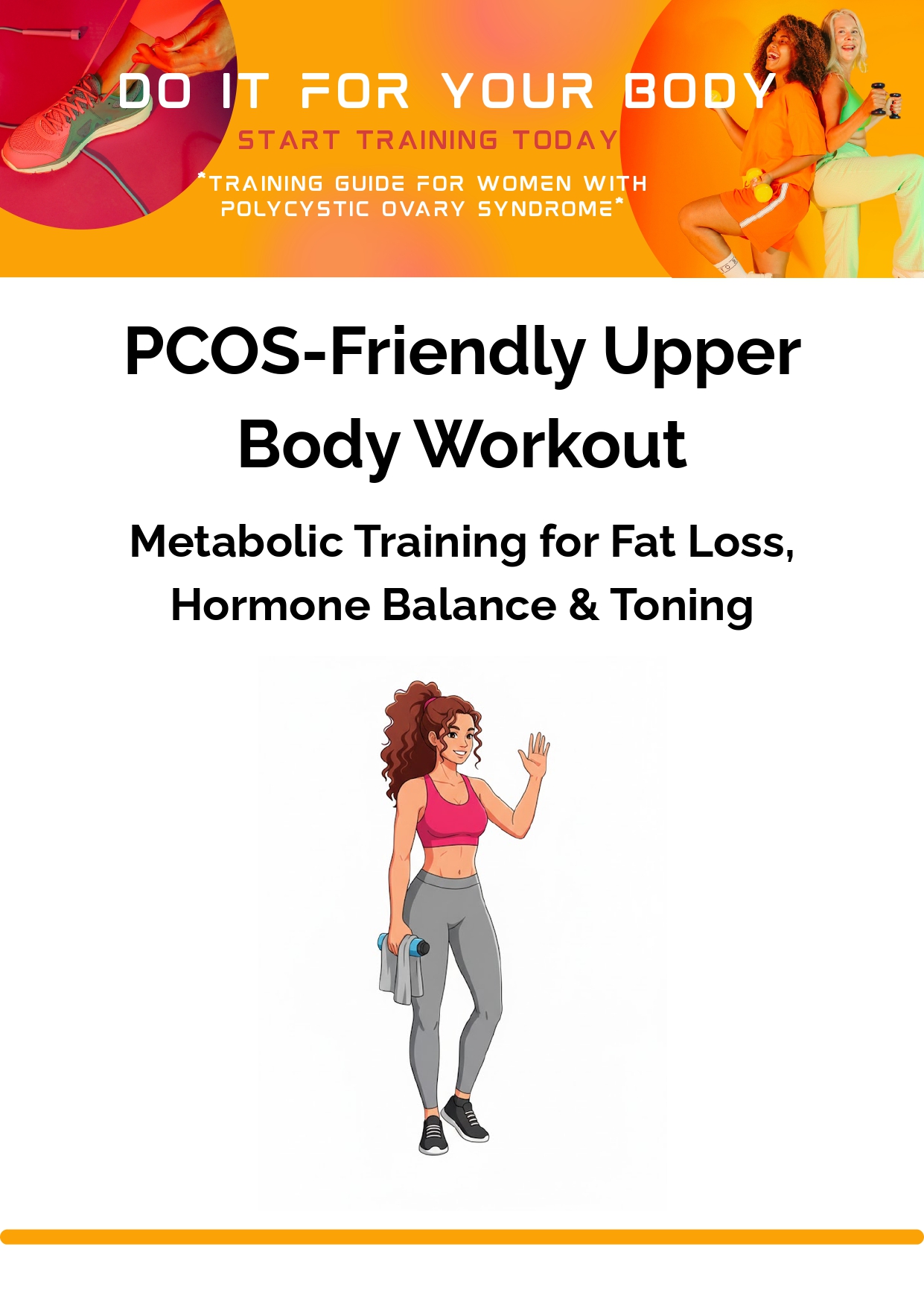 Pcos Build PCOS-Friendly Upper Body Workout Guide: Smart Strength Training for...