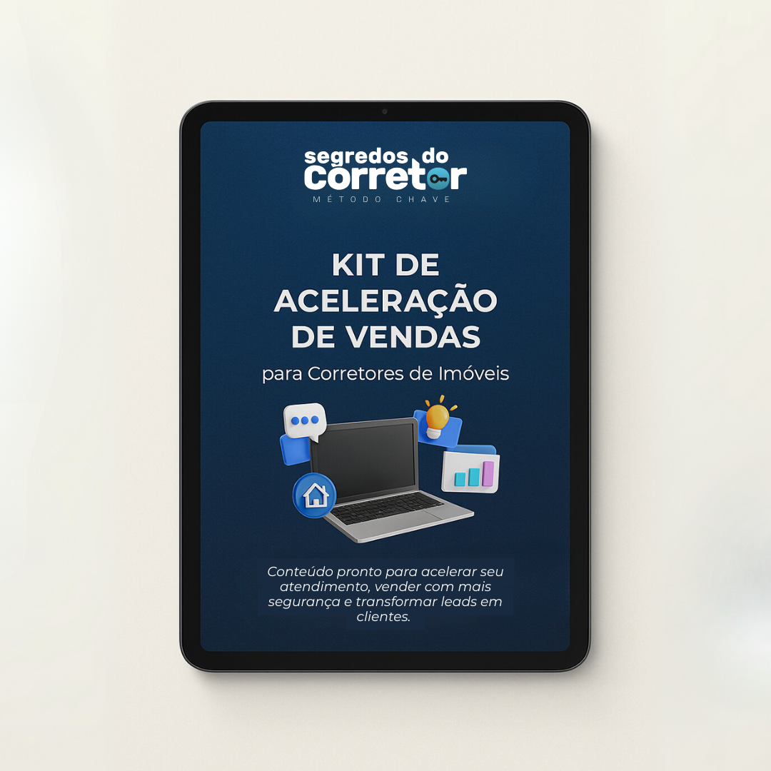 Kit Acelerador de Vendas para Corretores de Imóveis