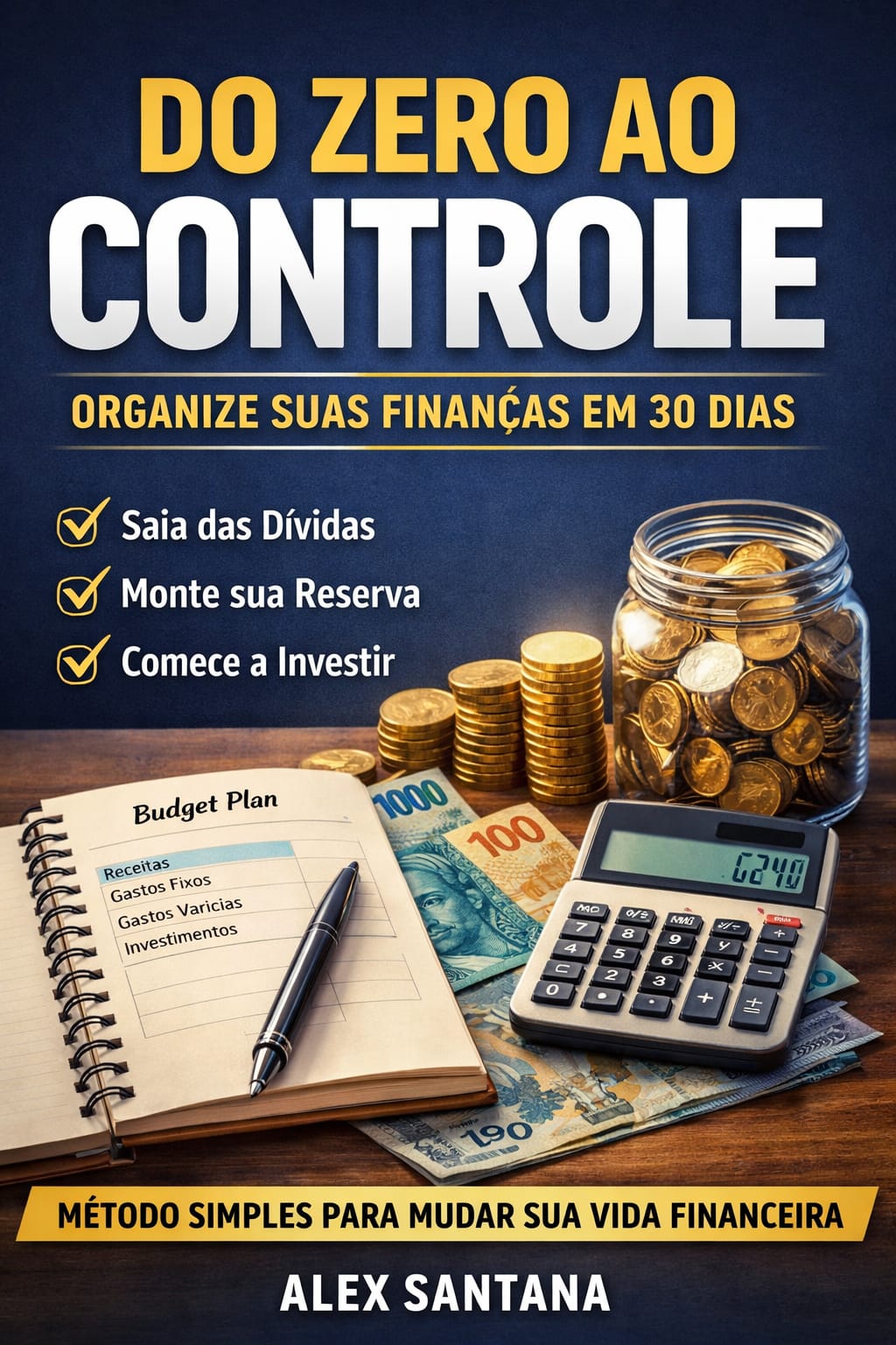 Do Zero ao Controle: Organize Suas Finanças em 30 Dias - The $antan...