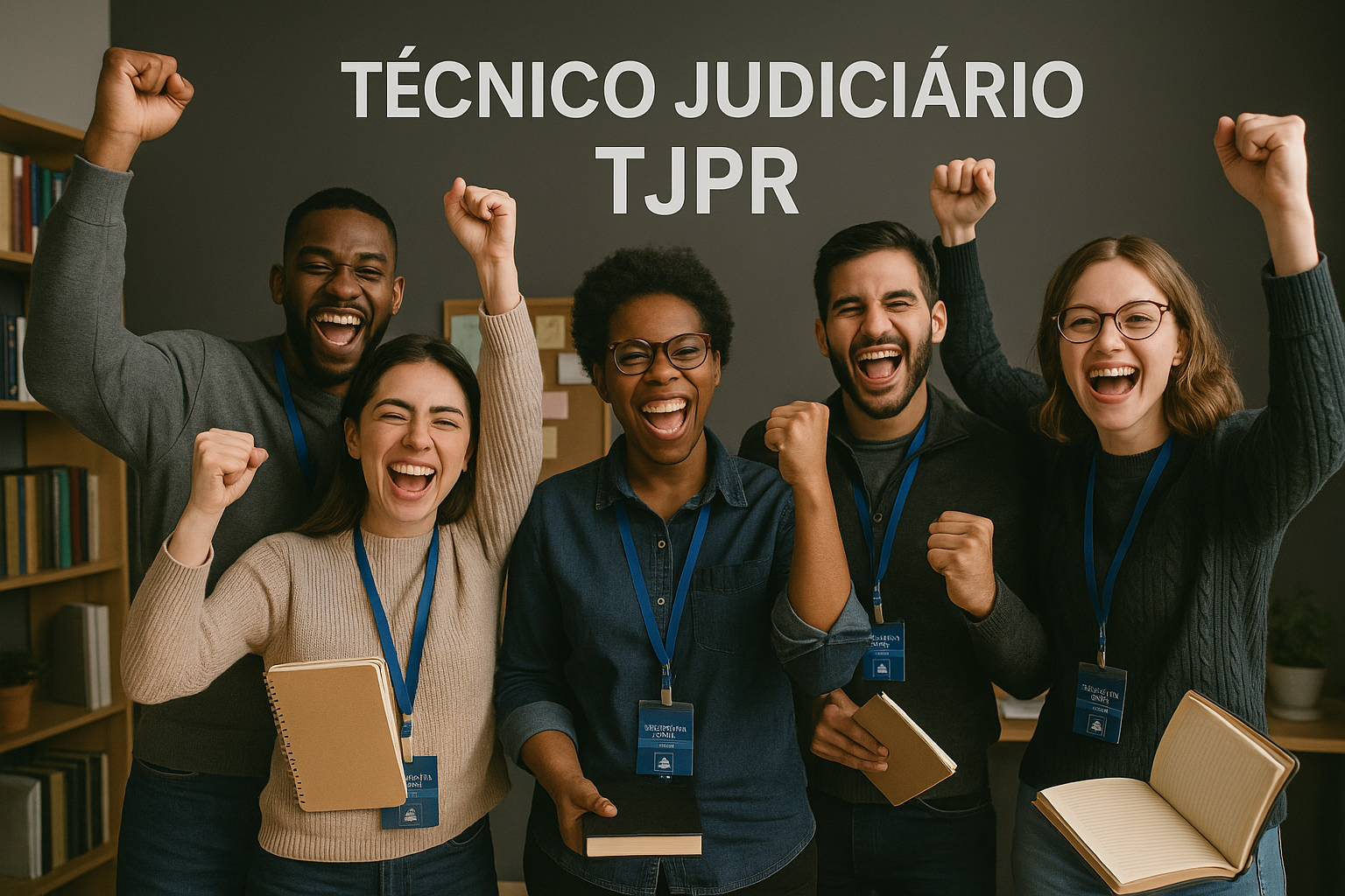 Imagem de capa para o Ebook Técnico Judiciário TJPR 2025 - Pacote Completo