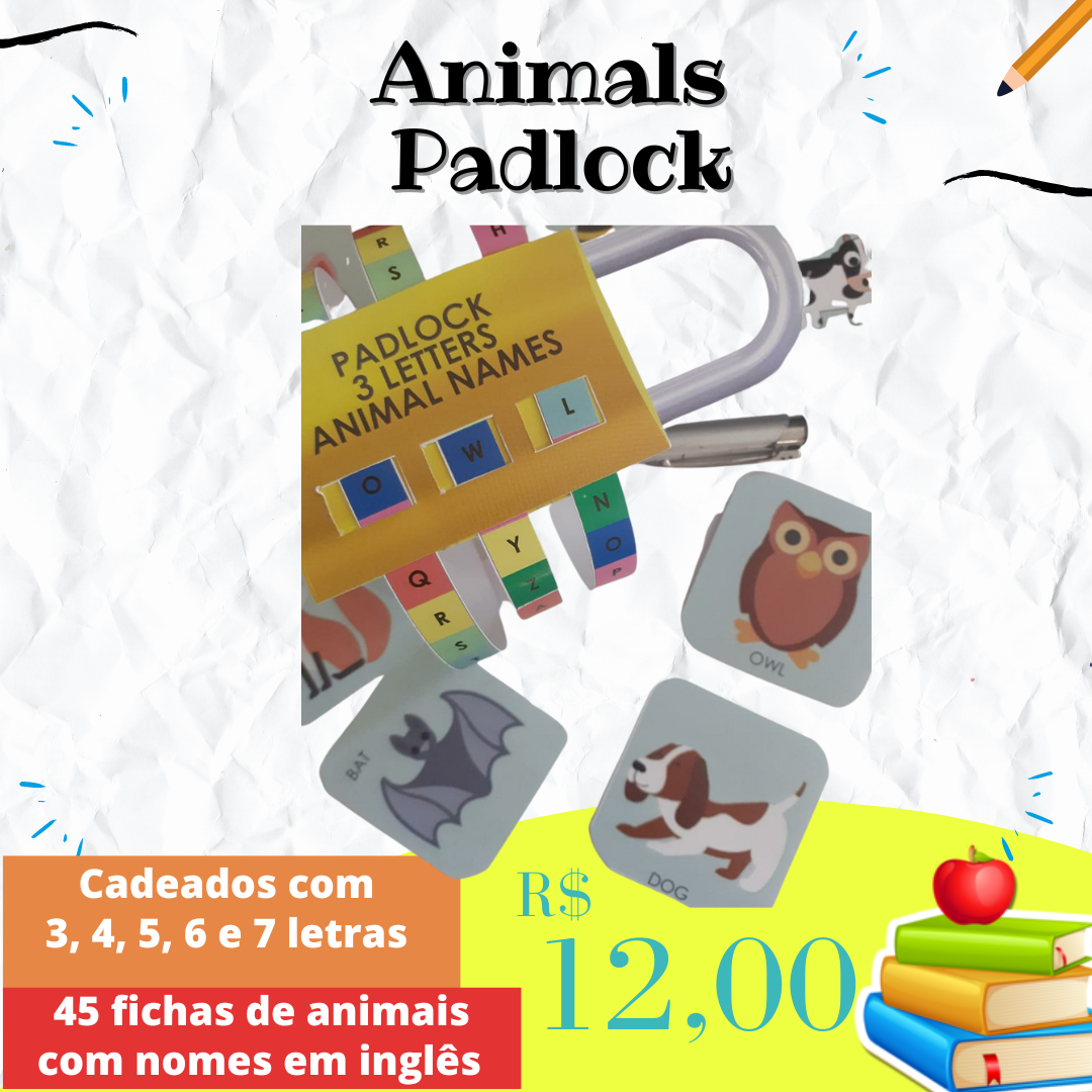 Animals Padlock