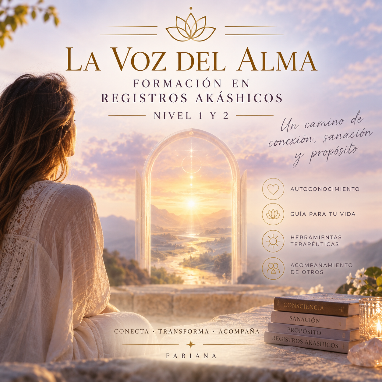 La Voz del Alma, formación online en Registros Akáshicos Nivel 1 y 2