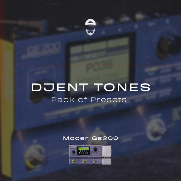 Imagem de capa para o Curso online Mooer GE200 - Djent Tones Presets