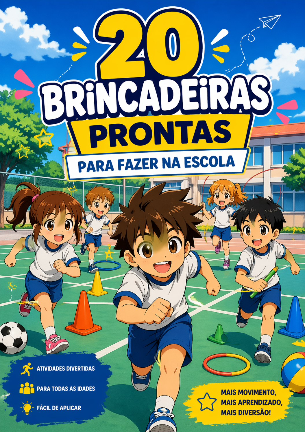 20 Brincadeiras Prontas para fazer na escola
