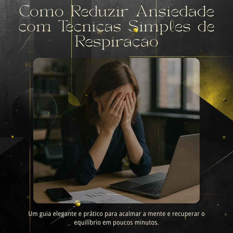Como Reduzir Ansiedade com Técnicas Simples de Respiração - GR Prod...