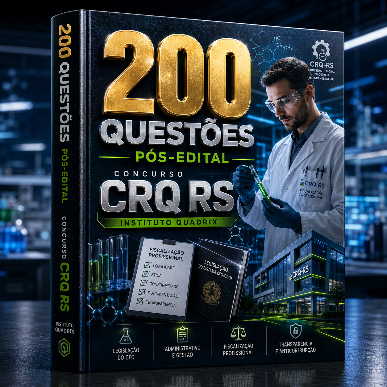 Concurso Conselho Regional de Química da 5ª Região – Rio Grande do Sul (CRQ-RS) – 200 Questões Pós-Edital – Banca Instituto Quadrix – (Proteção de Dados Pessoais, Privacidade e Integridade: Lei nº 13.709/2018: LGPD; Lei nº 12.846/2013: Lei Anticorrupção)
