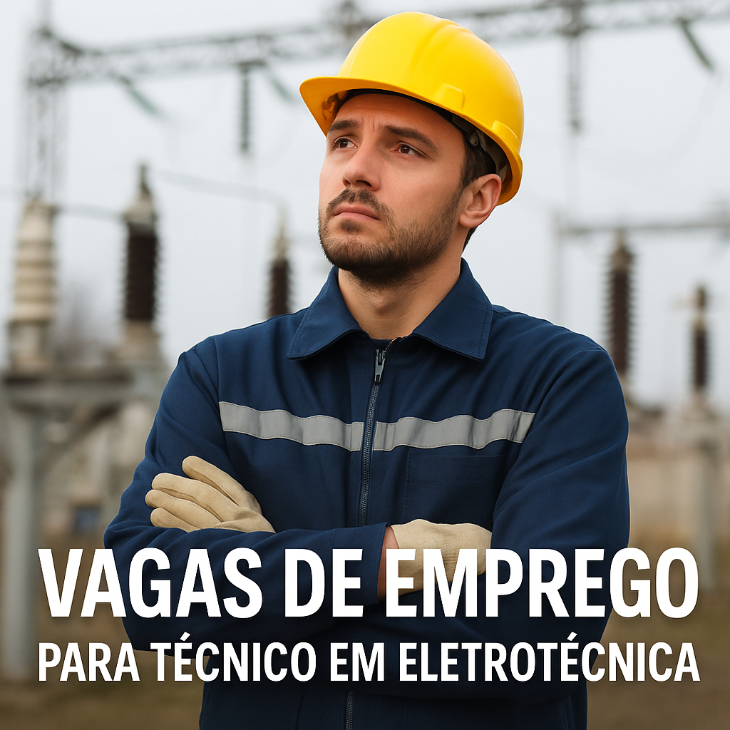 Vagas de Emprego para Técnico em Eletrotécnica - Prof Vinicius | Ho...