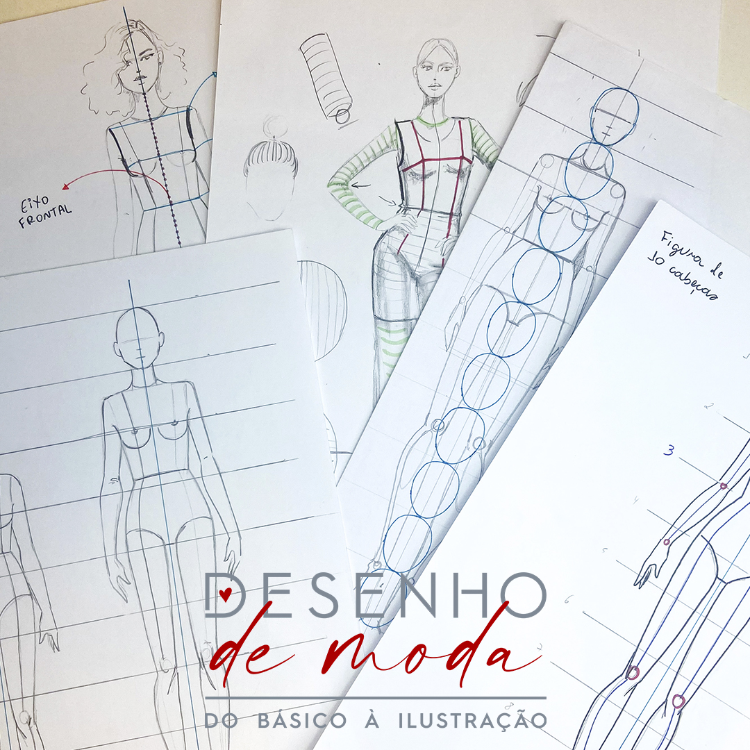 DESENHO DE MODA: do básico à ilustração - Cristiane Mendes Alves